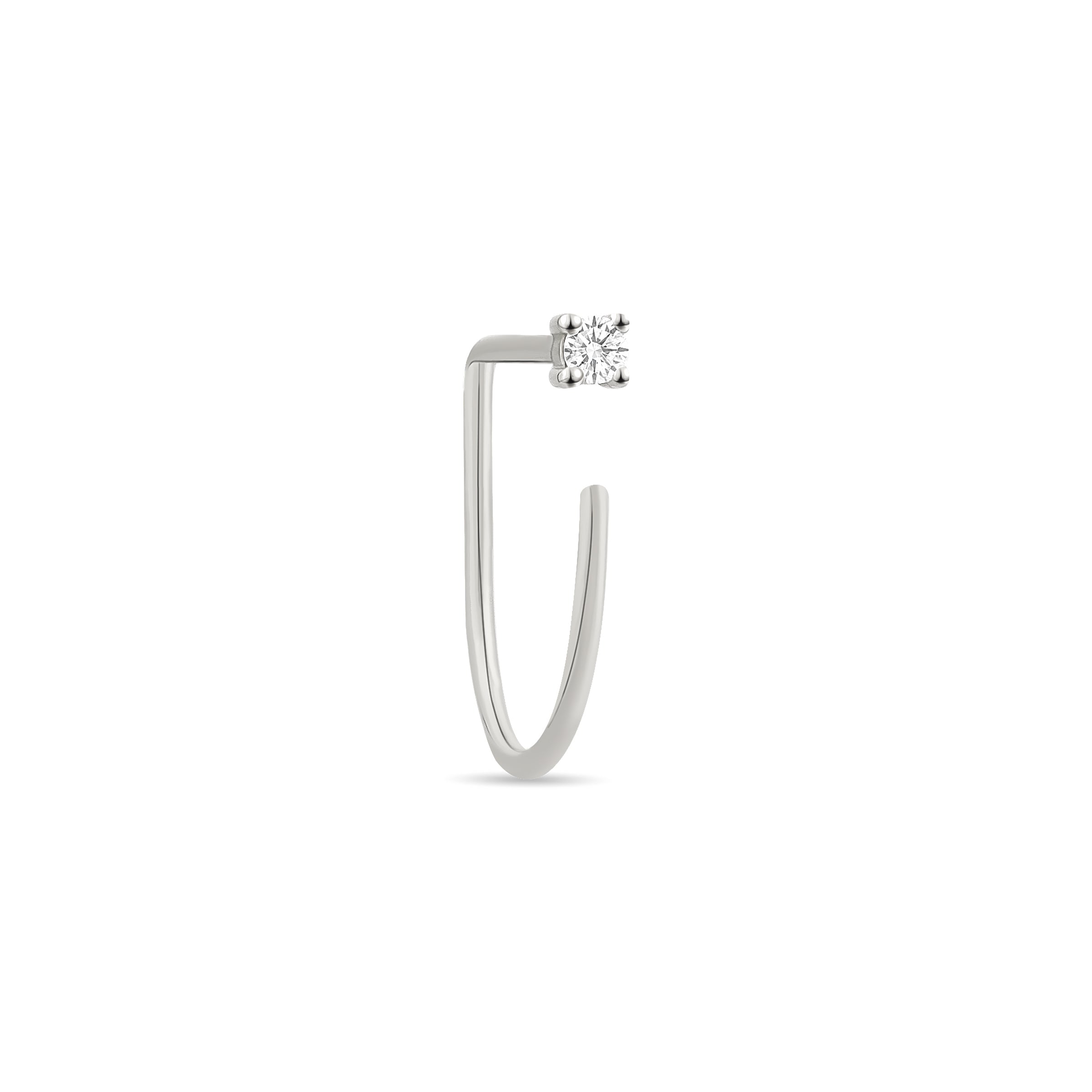 Conch diamant solitaire Halo