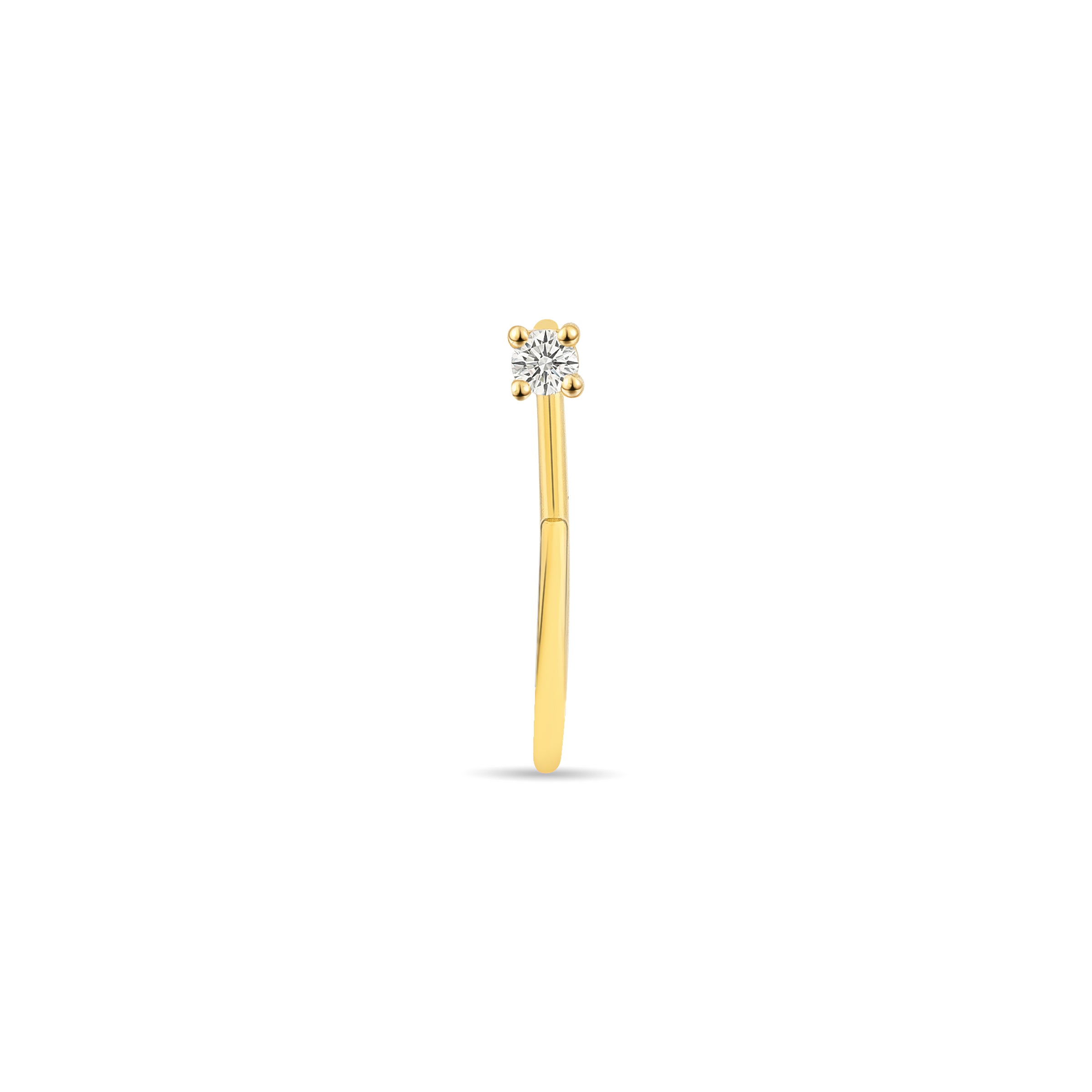 Conch diamant solitaire Halo