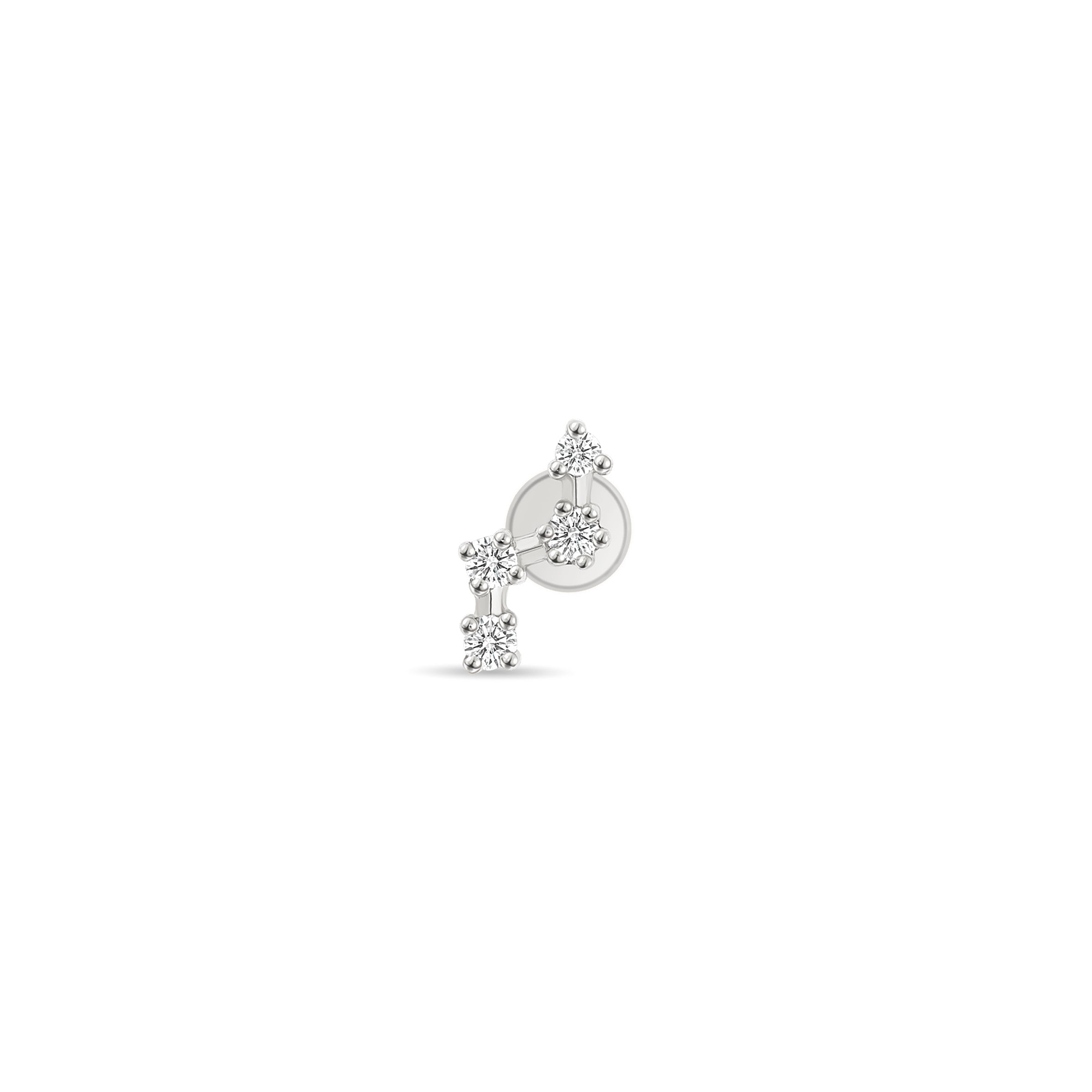 Piercing diamants éclat Halo