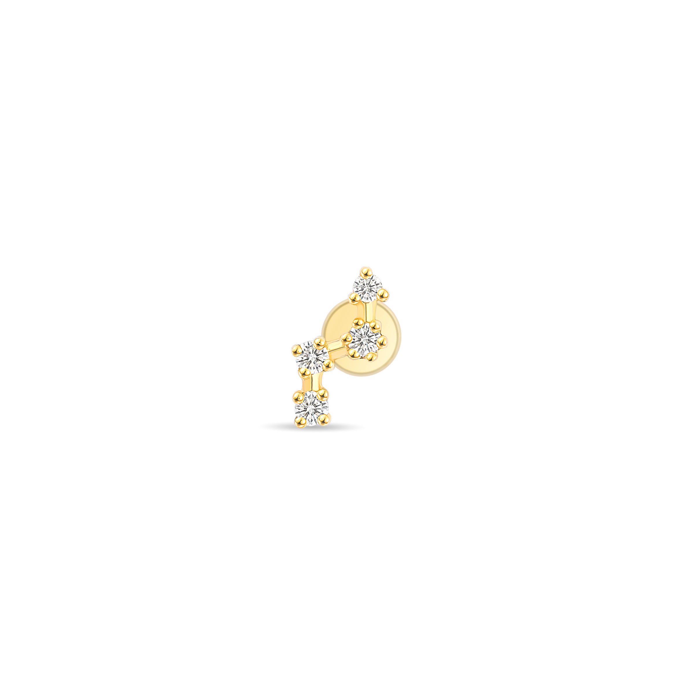 Piercing diamants éclat Halo