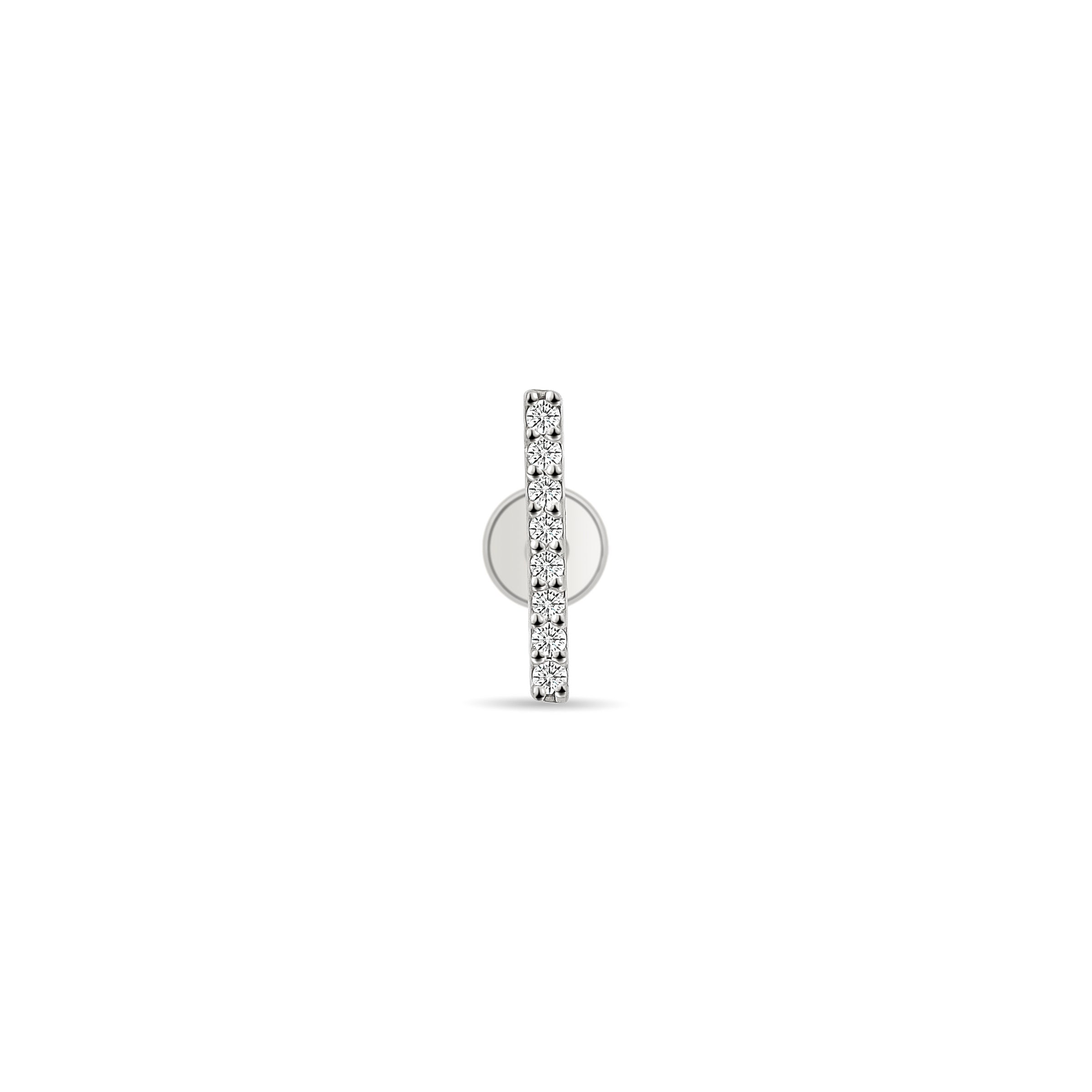 Piercing pavé diamants Halo